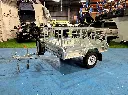 6×4 Single Axle Trailer Galvanised Box Trailers 750kg ATM.webp
